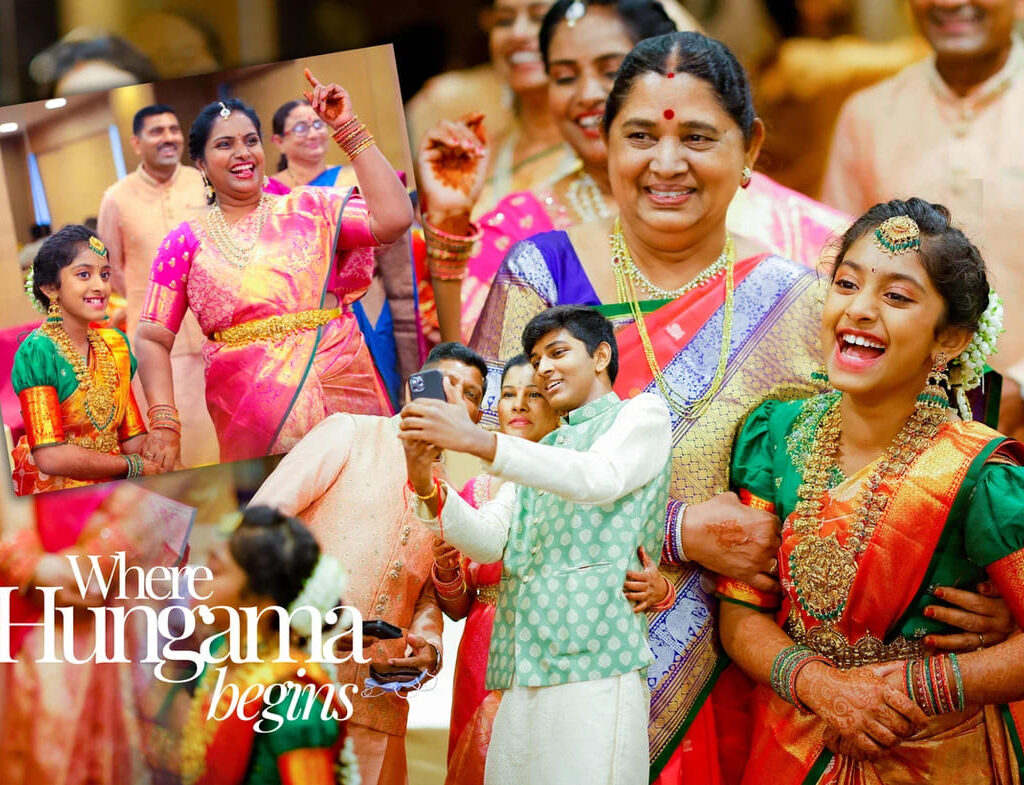 Shreni’s Half-Saree Ceremony: A Fusion of Tradition