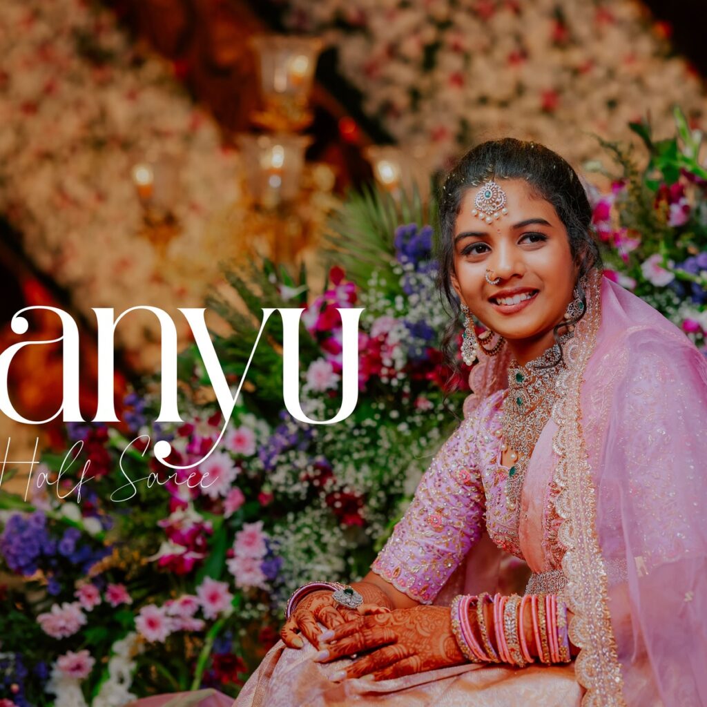 Sanyu Half Saree Ceremony – A Festival of Colors with Happiness