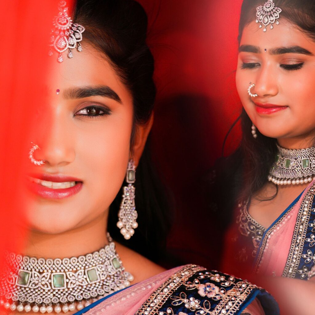 Nidhi and Nihaan performing to their exclusive family song sung by Geetha Madhuri during their pre-shoot.