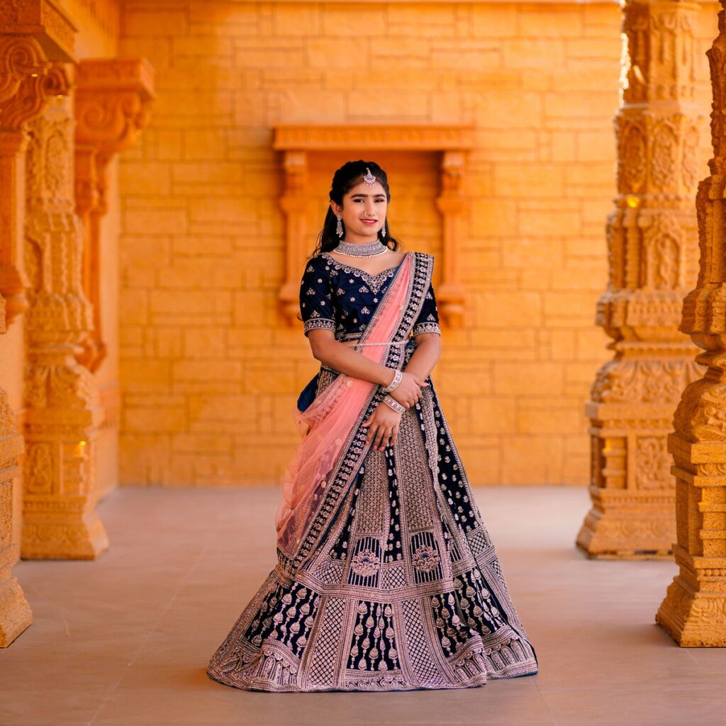 Nidhi and Nihaan performing to their exclusive family song sung by Geetha Madhuri during their pre-shoot.