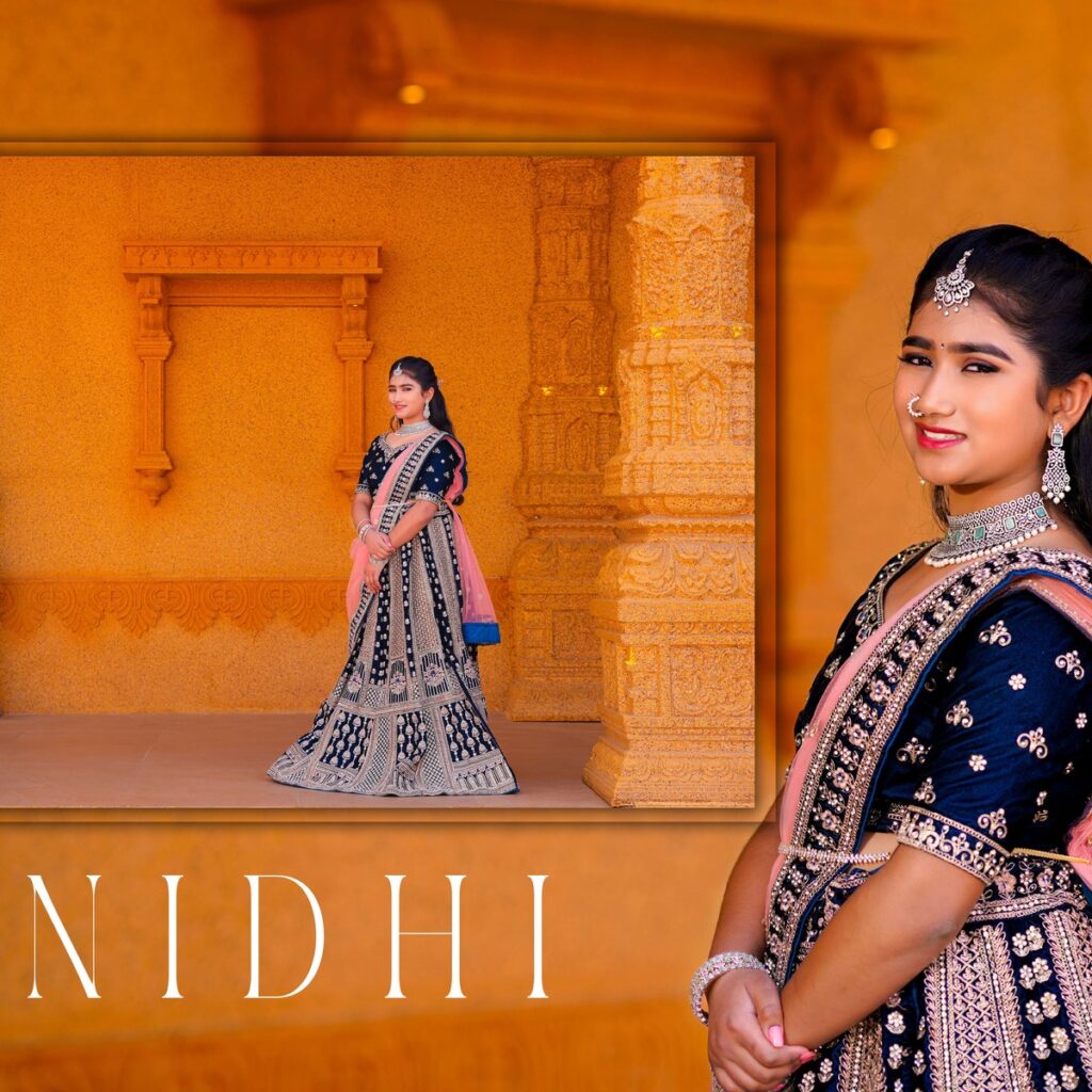 Nidhi and Nihaan performing to their exclusive family song sung by Geetha Madhuri during their pre-shoot.