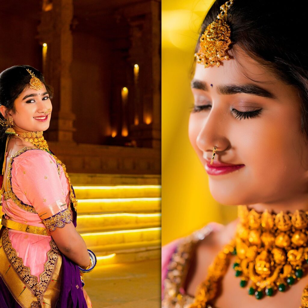 Nidhi and Nihaan performing to their exclusive family song sung by Geetha Madhuri during their pre-shoot.