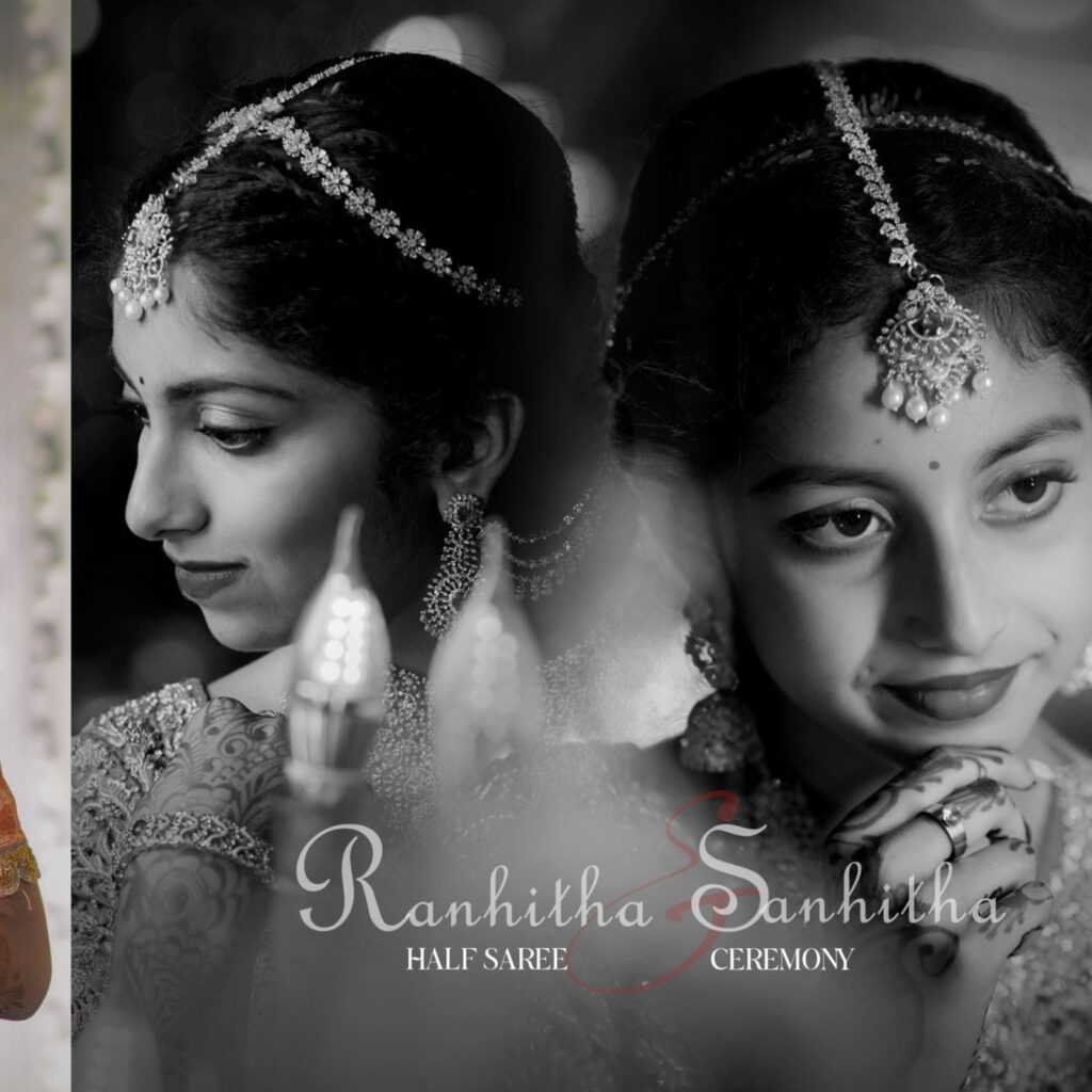 Ranhitha & Sanhitha Half Saree Ceremony – A Tale of Grace