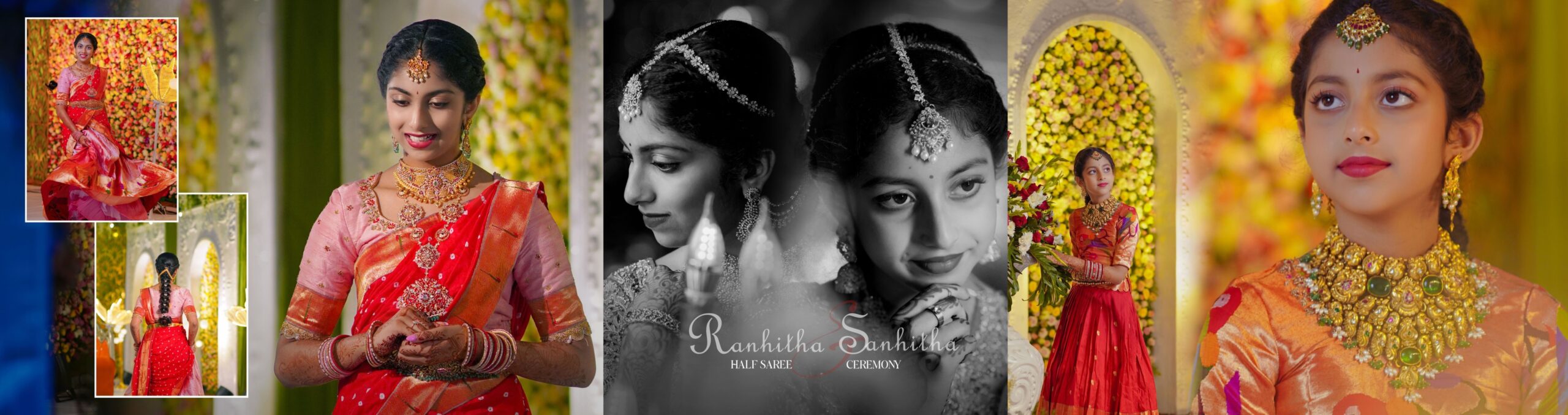 Ranhitha & Sanhitha Half Saree Ceremony – A Tale of Grace