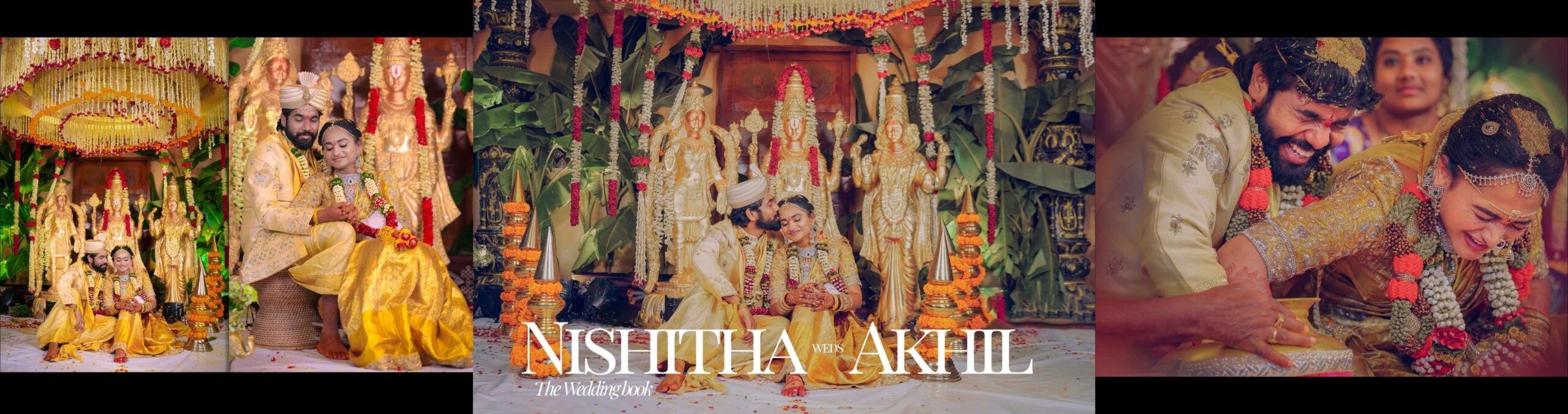 Professional Candid Wedding Photographer Hyderabad — Nishitha & Akhil’s Timeless Wedding Story