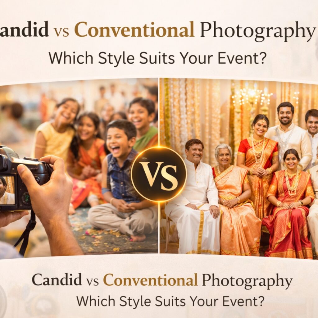 Candid & Conventional Photography: Understanding the Difference Before You Book