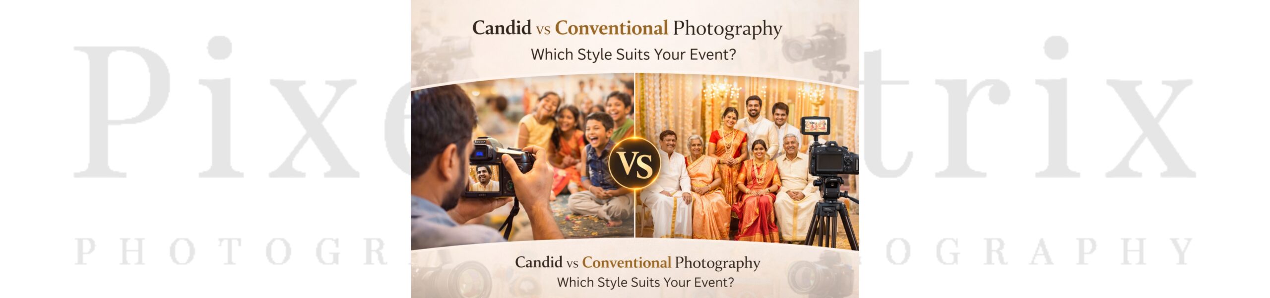 Candid & Conventional Photography: Understanding the Difference Before You Book