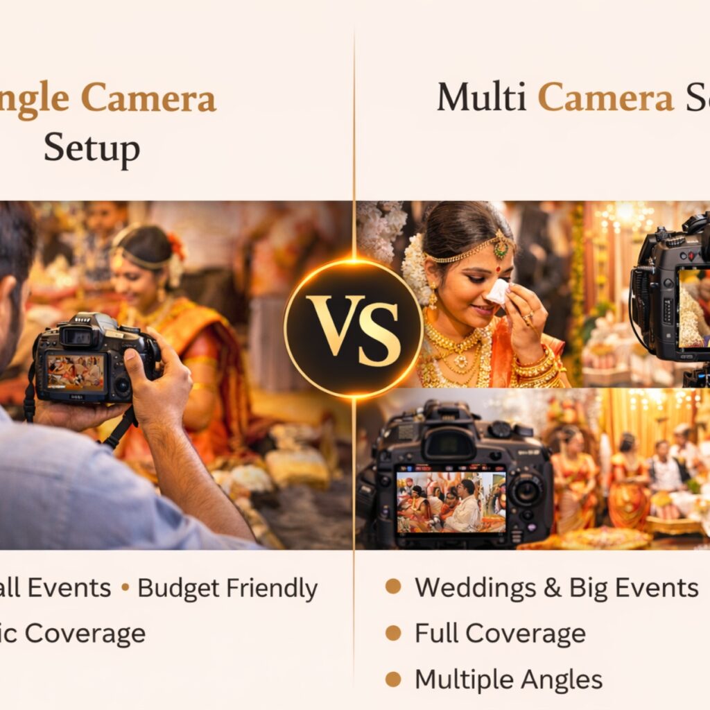 Single Camera & Multi Camera: Choosing the Right Setup for Your Event