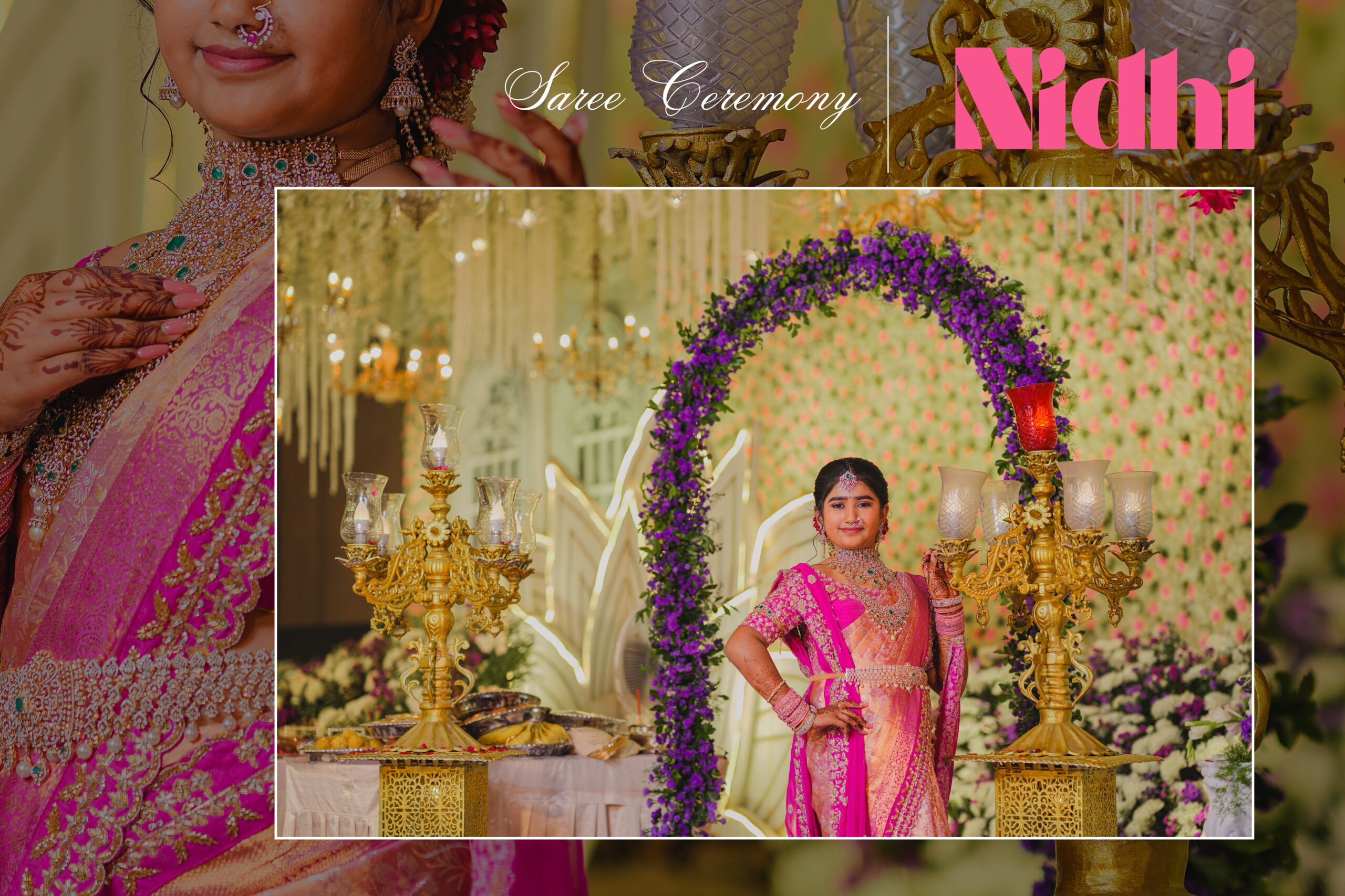 Half Saree Photography