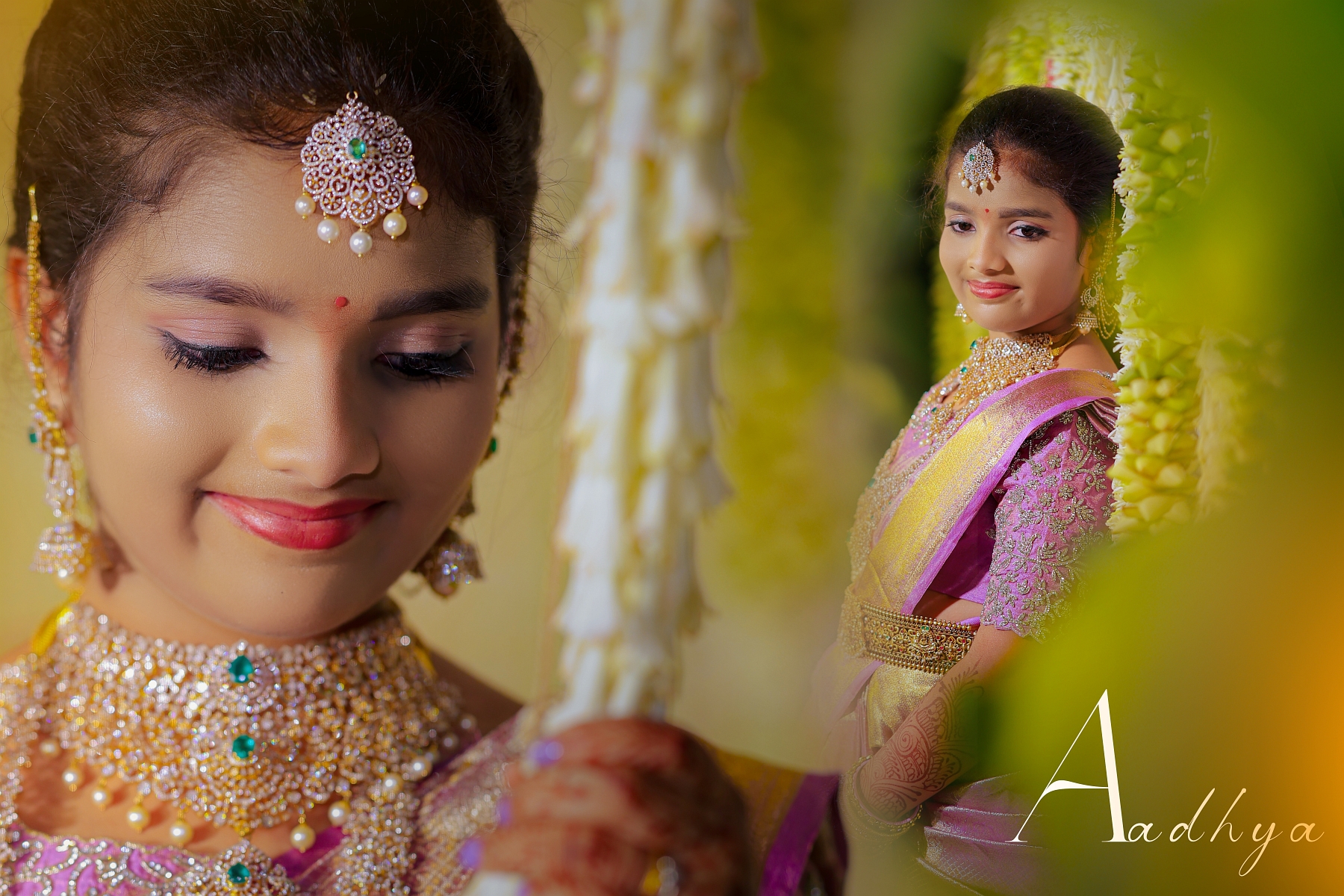 Aadhya Reddy Half Saree Ceremony