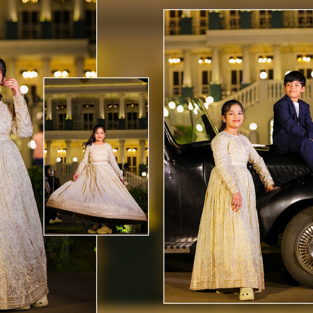 Aadhya & Shreyan Reddy Half Saree & Dhoti Ceremony Photography in L.B. Nagar, Hyderabad