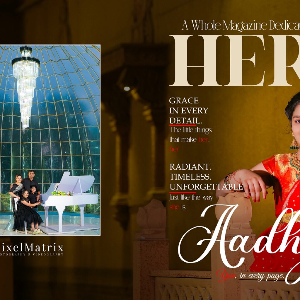 Aadhya & Shreyan Reddy Half Saree & Dhoti Ceremony Photography in L.B. Nagar, Hyderabad