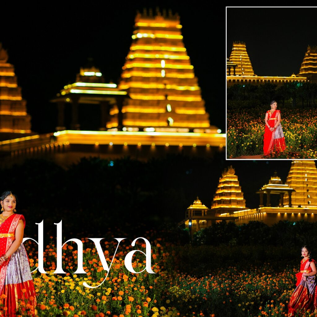 Aadhya & Shreyan Reddy Half Saree & Dhoti Ceremony Photography in L.B. Nagar, Hyderabad