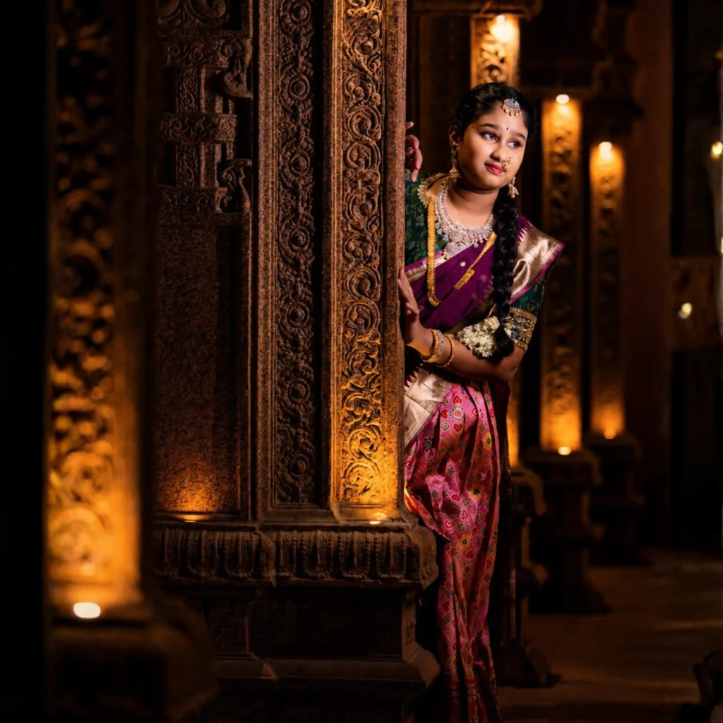 Half Saree Ceremony Pre-Shoot Hyderabad