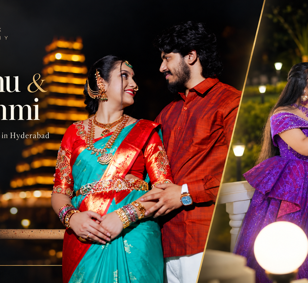 Siddhu and Lakshmi Pre Wedding Shoot in Hyderabad at RAW Studios