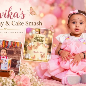 Nirvika’s Birthday & Cake Smash – A Little Cake, A Lot of Love