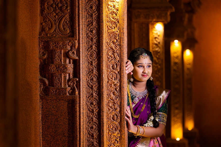 Aryahi’s Half Saree Ceremony – From Pre-Shoot to a Beautiful Celebration