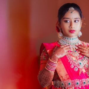 Aria’s Half Saree Ceremony – A Day Filled With Grace & Happiness